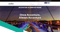 Desktop Screenshot of accenturealumni.com